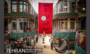 بازار تهران سیاه پوش شد 13