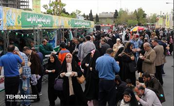 خدمات‌رسانی مواکب شهرداری تهران در عید فطر 15