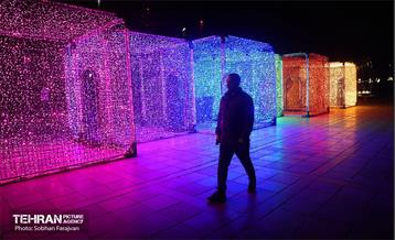 جشنواره نور تهران در بوستان ملت 52