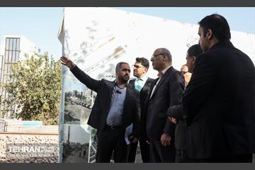 بازدید رئیس کمیسیون حمل‌ونقل شورا از منطقه 17 16