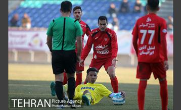 دیدار دوستانه تیم های فوتبال پرسپولیس و پاراگ