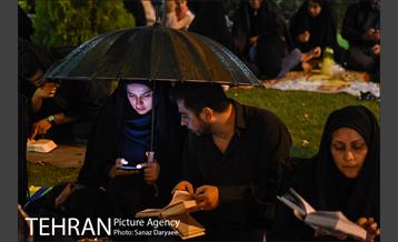 مراسم احیای شب بیست ویکم رمضان در میدان پانزده خرداد 5