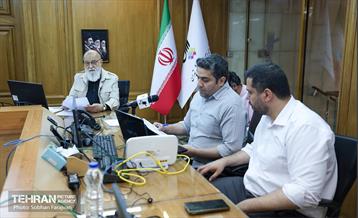 سخنرانی برخط رئیس شورای اسلامی شهر تهران در اجلاس بریکس 8