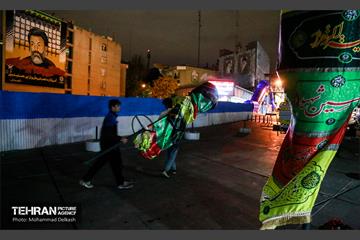 مراحل ساخت المان های نمایشگاه نشان عاشقی