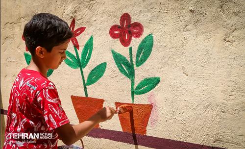 کوچه های رنگی منطقه پانزده 9