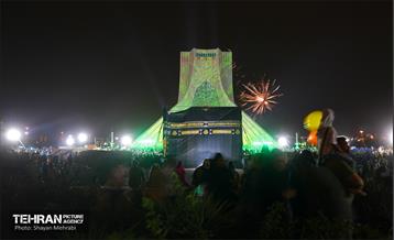 مهمانی ۱۰ کیلومتری عید غدیر در تهران 1