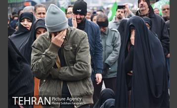 تجمع عزاداران فاطمی در میدان هفت تیر 20