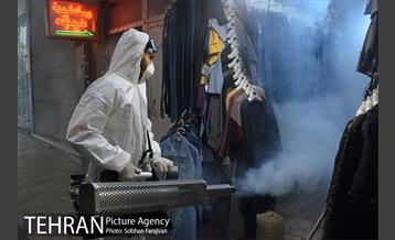 ضدعفونی و پاکسازی بازار تجریش-2 25