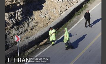 اجرای طرح نگهداشت شهر در جاده امامزاده داوود 25