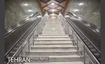 ایستگاه تقاطعی میدان امام حسین(ع) پیش از افتتاح 19