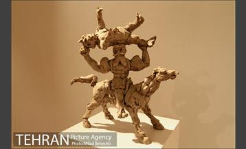 چهارمین نمایشگاه گروهی مجسمه چهارسوی خیال در خانه هنرمندان‎ 12