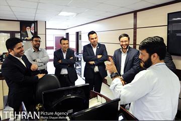 بازدید سرپرست مرکز ارتباطات از خبرگزاری فارس 11
