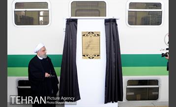 آیین بهره برداری از قطار برقی گلشهر به هشتگرد 14