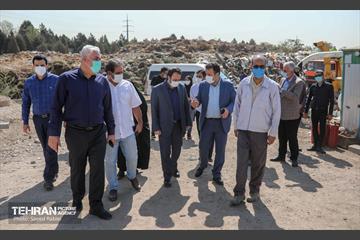 بازدید اعضای شورای شهر از پروژه های سازمان مدیریت پسماند 16