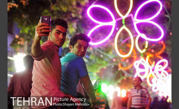 خیابان های تهران در شب میلاد امام زمان (عج) 11