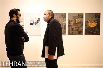 بازدید احمد مسجد جامعی از نمایشگاه تهران از منظر هنرمندان 8