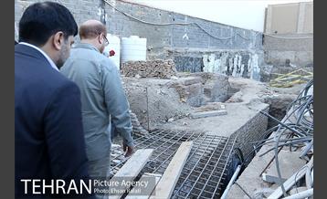 بازدید شهردار تهران از روند بازسازی و مرمت خانه باغ اتحادیه 9