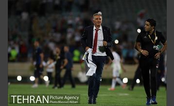 دیدار تیم‌های ملی فوتبال ایران و ازبکستان