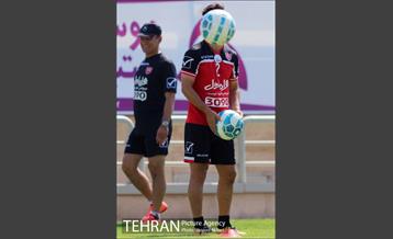 تمرین تیم فوتبال پرسپولیس تهران 13