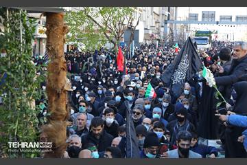 مراسم تشییع ۱۵۰ شهید گمنام در تهران 7