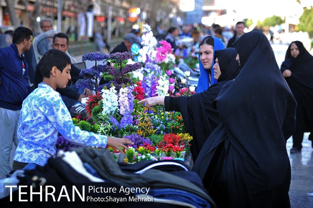 بازارچه نوروزی بساط گستران منطقه 12 20