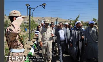 آیین بهره برداری بوستان شهدای مرزبانی‎ 15