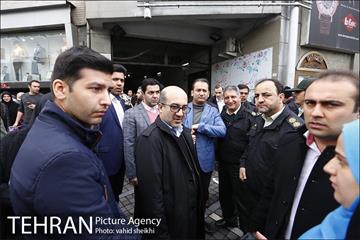بازدید دکتر علی اعطا از پارکینگ پروانه  22