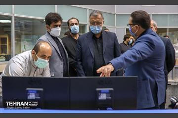 حضور شهردار تهران در مرکز کنترل ترافیک شهرداری تهران 35