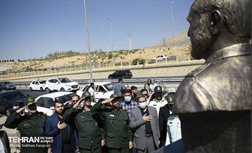 آیین رونمایی از سردیس سردار شهید حسین همدانی  30