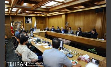 دیدار فرمانده سپاه محمد رسول الله تهران با شهردار تهران 22