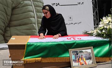 مراسم تشییع و خاکسپاری حمیدرضا درجاتی 15