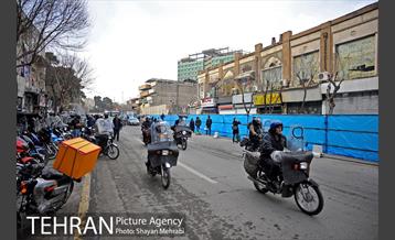 بازگشایی خیابان جمهوری پس از حادثه پلاسکو 23