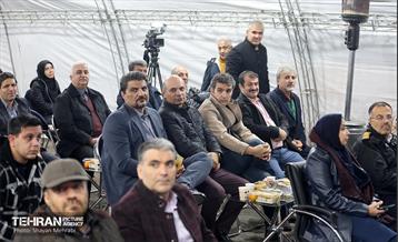 آیین آغاز عملیات اجرایی پارکینگ و مجموعه خدماتی باغ‌وزیری 14