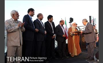 آیین بهره برداری همزمان 4 پروژه عمرانی پایتخت 17