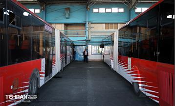 به وقت خدمت؛ بازآمادسازی اتوبوس‌های شهری تهران 48