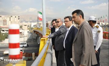 افتتاح دسترسی بزرگراه شهید سلیمانی به بزرگراه شهید یاسینی 28