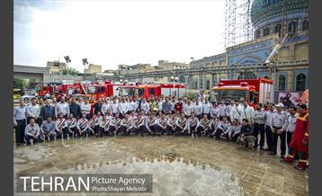 نمایشگاه عملیاتی سازمان آتش‌نشانی 35