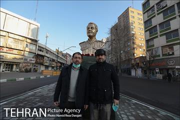 رونمایی از سردیس شهید سردار سلیمانی  18