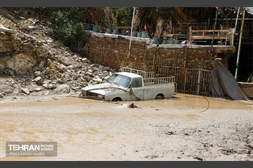 سیل در منطقه کَن