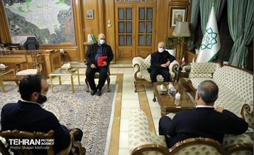 دیدار شهردار تهران با دبیر ستاد مبارزه با مواد مخدر 7