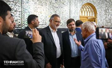 دیدار شهردار تهران با تولیت حرم حضرت عبدالعظیم حسنی(ع) 17