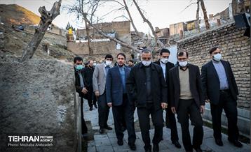 بازدید شهردار تهران از منطقه 2