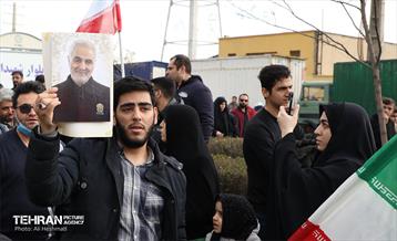 مراسم تشییع شهیده فائزه رحیمی 8