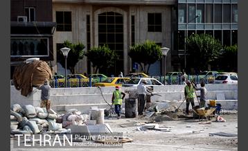 پروژه ساماندهی میدان هفتم تیر در آستانه بهره برداری 29