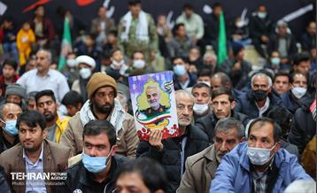 حضور شهردار تهران در گلزار شهدای کرمان 2