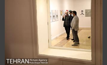 بازدید احمد مسجد جامعی از نمایشگاه تهران از منظر هنرمندان 11