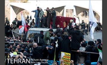 آئین تشییع «سردار قاسم سلیمانی» 23