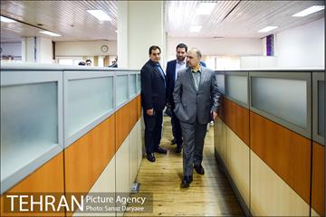 بازدید مدیرکل دفتر شهردار تهران از  سازمان فناوری اطلاعات و ارتباطات شهرداری تهران 9