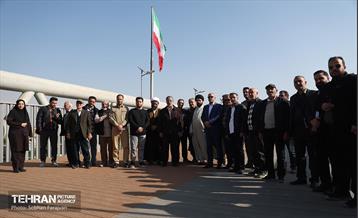 بازدید شهروندان منطقه یک از پروژه‌های عمرانی شهر تهران  15