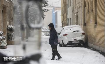 بارش برف زمستانی در تهران 5